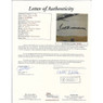 Ted Williams Autographed A Time To Serve 30.5 x 25 Lithograph by Lewis Watkins (JSA Letter)