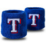 Franklin Sports Texas Rangers Pair of 2.5" Wristbands