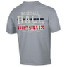 Men’s Baseball Hall of Fame Full Back Grey Vintage Dyed T-Shirt