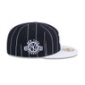 Men’s New Era New York Yankees Throwback Pinstriped Navy and White 59FIFTY Fitted Cap