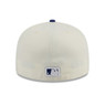 Men’s New Era Brooklyn Dodgers Chrome White and Royal 59FIFTY Fitted Cap