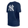 Men’s New Era New York Yankees Navy Pinstriped T-Shirt