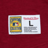 Men’s Mitchell & Ness Philadelphia Phillies Cooperstown Collection Legendary Maroon and Light Blue 3/4 Sleeve Slub Henley