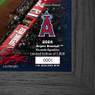 Highland Mint Los Angeles Angels 2024 Framed 12 x 20 Signature Field