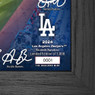 Highland Mint Los Angeles Dodgers 2024 Framed 12 x 20 Signature Field