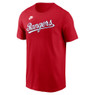 Men’s Nike Ivan Rodriguez Texas Rangers Cooperstown Collection Name & Number Red T-Shirt