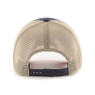 Men’s ’47 Baseball Hall of Fame Batter Navy and Vintage Khaki Snapback Adjustable Cap