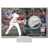 Highland Mint Adrian Beltré Texas Rangers Hall of Fame Class of 2024 Silver Plated Coin Card