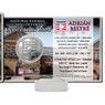 Highland Mint Adrian Beltré Texas Rangers Hall of Fame Class of 2024 Silver Plated Coin Card
