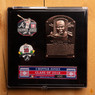 Chipper Jones Hall of Fame Exclusive 3 Piece Pin Set with Plaque Bust Ltd Ed of 2,018