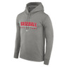 Men’s Nike Baseball Hall of Fame Grey Therma-FIT PO Hoody