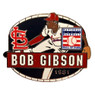 Bob Gibson St. Louis Cardinals Hall of Fame Class of 1981 Collector’s Pin