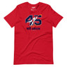 Men’s Teambrown Bob Gibson Baseball Hall of Fame Member Signature Red T-Shirt