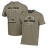 Men’s Under Armour Baseball Hall of Fame Armed Services Members Tan T-Shirt