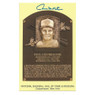 Paul Molitor Autographed Hall of Fame Plaque Postcard (Beckett)