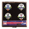 Baseball Hall of Fame 2024 Induction Class Jersey Pin Set Limited Edition of 2,024