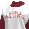 Women’s Under Armour Baseball Hall of Fame Gameday White and Red Tech™ Terry Hood
