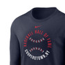Youth Nike Baseball Hall of Fame Stitches Navy Long Sleeve T-Shirt