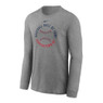 Youth Nike Baseball Hall of Fame Stitches Dark Grey Heather Long Sleeve T-Shirt