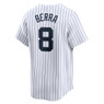 Men’s Yogi Berra Nike Vapor Premier Limited New York Yankees Home Replica Jersey