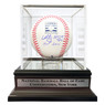 Whitey Herzog Autographed Hall of Fame Logo Baseball with HOF 2010 Inscription with HOF Case (JSA)