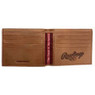 Rawlings Tan Stitch Bi-Fold Leather Wallet