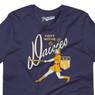 Unisex Teambrown Fort Wayne Daisies Diamond Navy T-Shirt