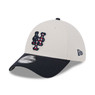 New Era New York Mets 4th of July 39THIRTY Khaki and Navy Flex Fit Cap