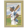 Hank Aaron Autographed Perez-Steele Great Moments Jumbo Postcard # 9 (SGC-44)