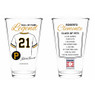 Roberto Clemente Baseball Hall of Fame Legend Player Pint Glass