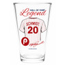 Mike Schmidt Baseball Hall of Fame Legend Player Pint Glass