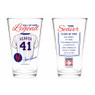 Tom Seaver Baseball Hall of Fame Legend Player Pint Glass