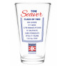 Tom Seaver Baseball Hall of Fame Legend Player Pint Glass