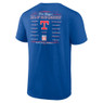 Men’s Texas Rangers Royal Hall of Famer Roster T-Shirt