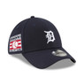 Men’s New Era Detroit Tigers Baseball Hall of Fame Logo 39THIRTY Navy Flex Fit Cap