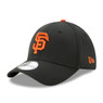 Men’s New Era San Francisco Giants Baseball Hall of Fame Logo 39THIRTY Black Flex Fit Cap