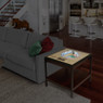 Los Angeles Dodgers 25-Layer StadiumViews Lighted End Table - Dodger Stadium