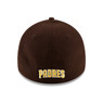 Men’s New Era San Diego Padres Baseball Hall of Fame Logo 39THIRTY Brown Flex Fit Cap