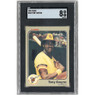 Tony Gwynn San Diego Padres 1983 Fleer # 360 Rookie Card SGC 8