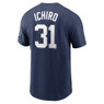 Men’s Nike Ichiro Suzuki New York Yankees Baseball Hall of Fame 2025 Induction Name & Number T-Shirt