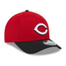 Men's New Era Cincinnati Reds Road Player Replica 9FORTY M-Crown Snapback Adjustable Hat