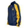 Men's New Era Milwaukee Brewers Navy Ripstop Raglan Quarter-Zip Windbreaker Jacket
