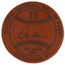 Dick Allen Baseball Hall of Fame 2025 Inductee Leather Engraved Coaster