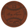 Billy Wagner Baseball Hall of Fame 2025 Inductee Leather Engraved Coaster