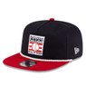 Men’s New Era Baseball Hall of Fame Logo Navy and Red Golfer 9FIFTY AF Adjustable Snapback Cap