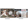 Billy Wagner Houston Astros Highland Mint Hall of Fame Class of 2025 Silver Plated Coin Card