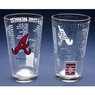 Atlanta Braves Team Hall of Famer 16 Ounce Pint Glass