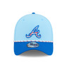 Men’s New Era Atlanta Braves Light Blue and Royal 2025 4th of July 39THIRTY Flex Fit Cap
