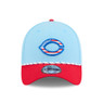 Men’s New Era Cincinnati Reds Light Blue and Red 2025 4th of July 39THIRTY Flex Fit Cap