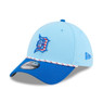 Men’s New Era Detroit Tigers Light Blue and Royal 2025 4th of July 39THIRTY Flex Fit Cap